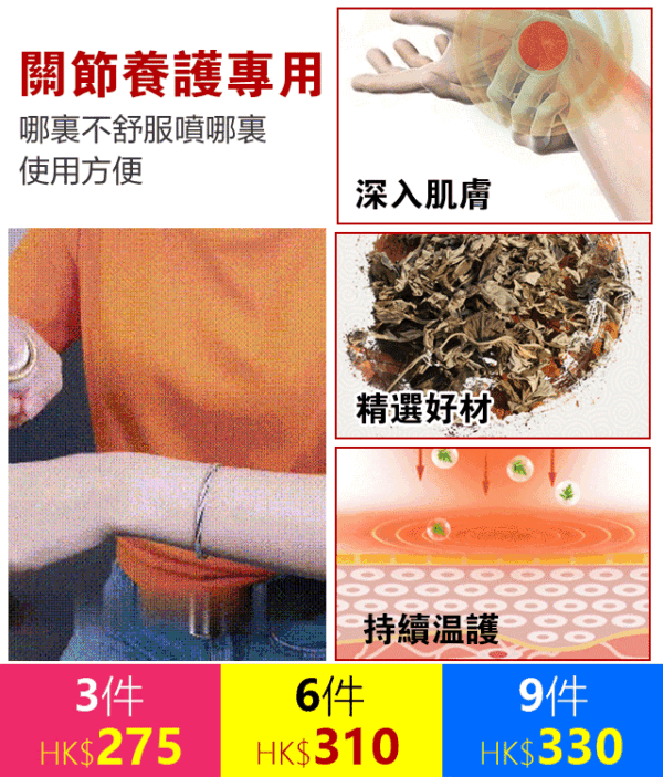 舒緩背痛肌肉疼護理噴霧 - Image 2