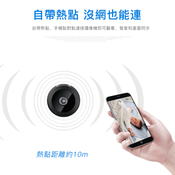 迷你WiFi監控摄像器 - Image 3