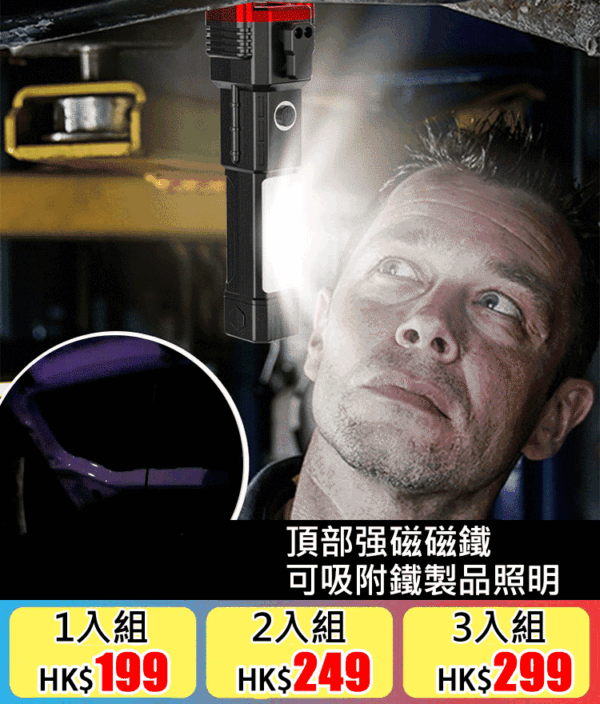 應急消防自救破窗戶外防身手電筒 - Image 6