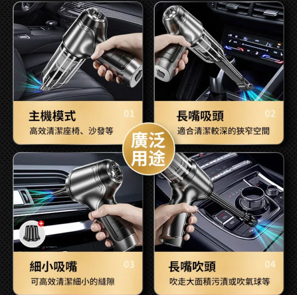 新款大吸力手持吸塵器 - Image 4